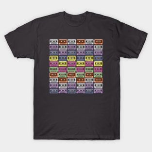 Retro Rainbow Mixtapes T-Shirt